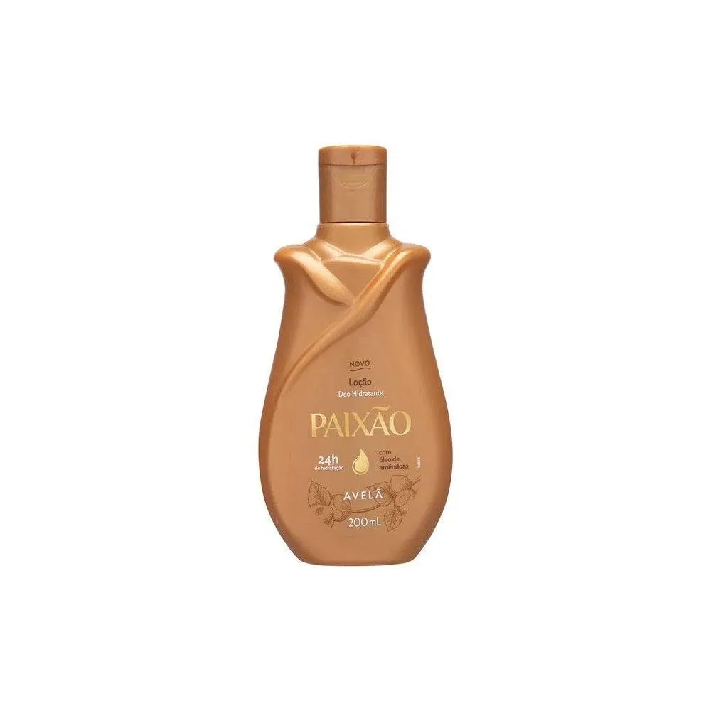LOçãO HIDRATANTE CORPO PAIXãO AVELã 200ML