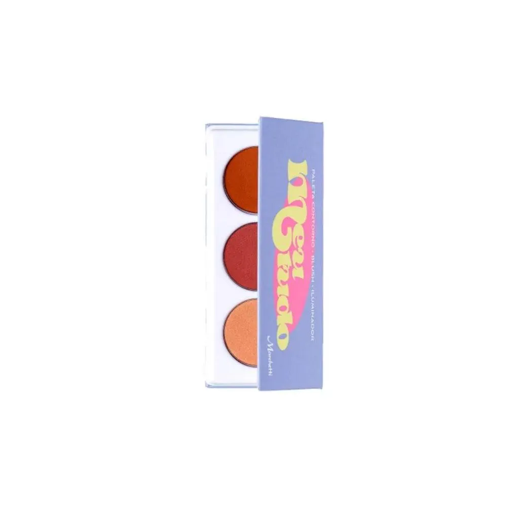 PALETA CONTORNO BLUSH ILUMINADOR MARCHETTI MEU TUDO FáCIL 02