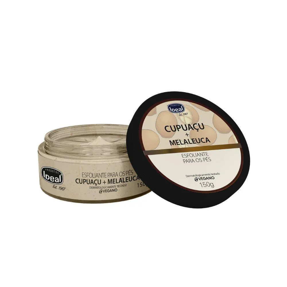 CREME ESFOLIANTE CORPORAL IDEAL CUPUAçU E MELALEUCA 150GR