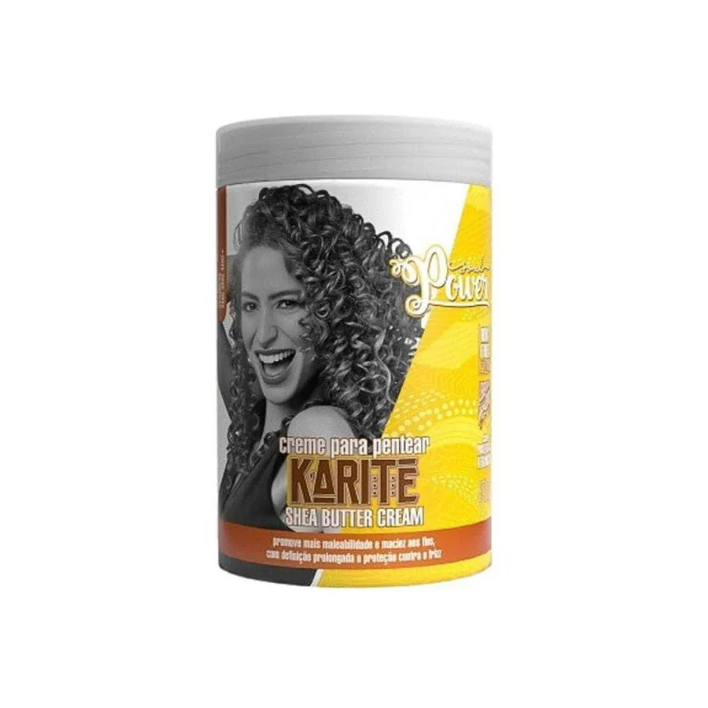 CREME PARA PENTEAR SOUL POWER KARITé SHEA BUTTER WASH 800GR