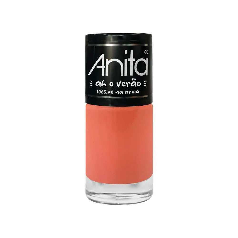 ESMALTE ANITA PE NA AREIA