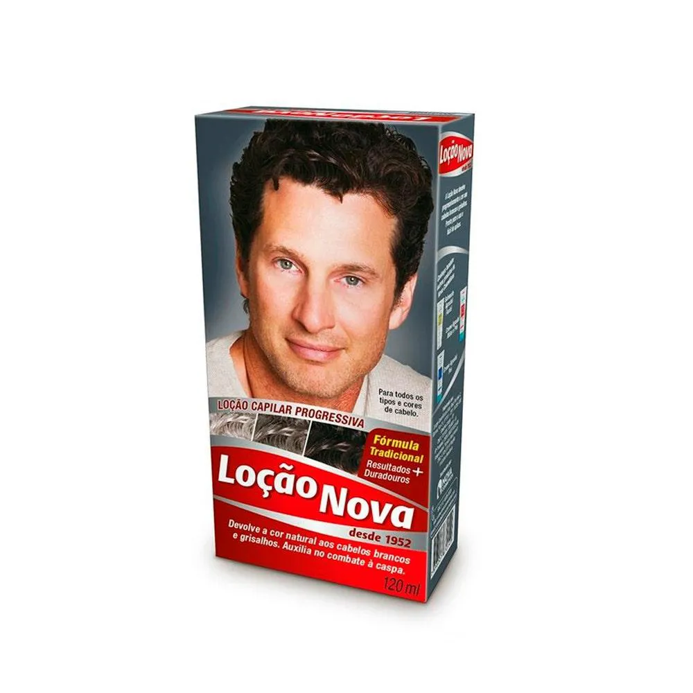 LOçãO CAPILAR PROGRESSIVA NOVA HOMEM 120ML