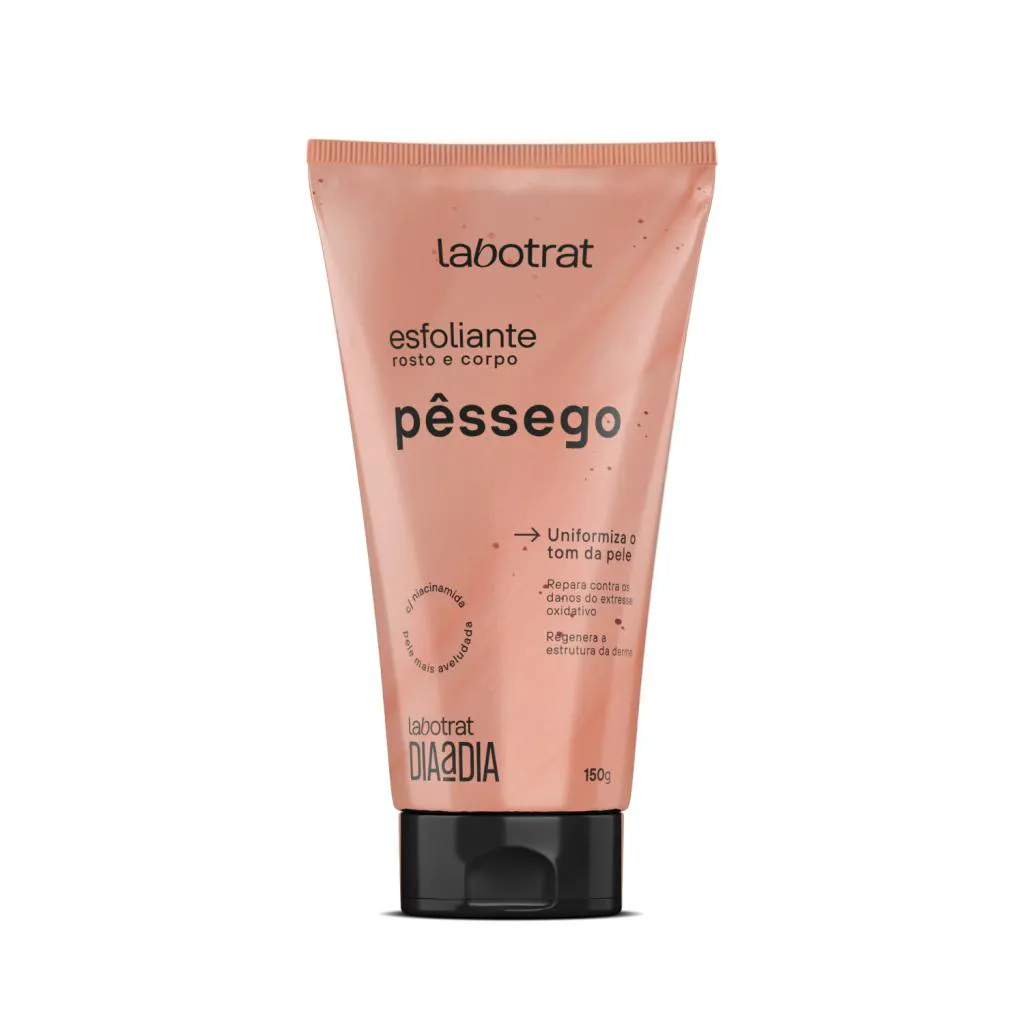 ESFOLIANTE CORPO E ROSTO LABOTRAT PêSSEGO 150G