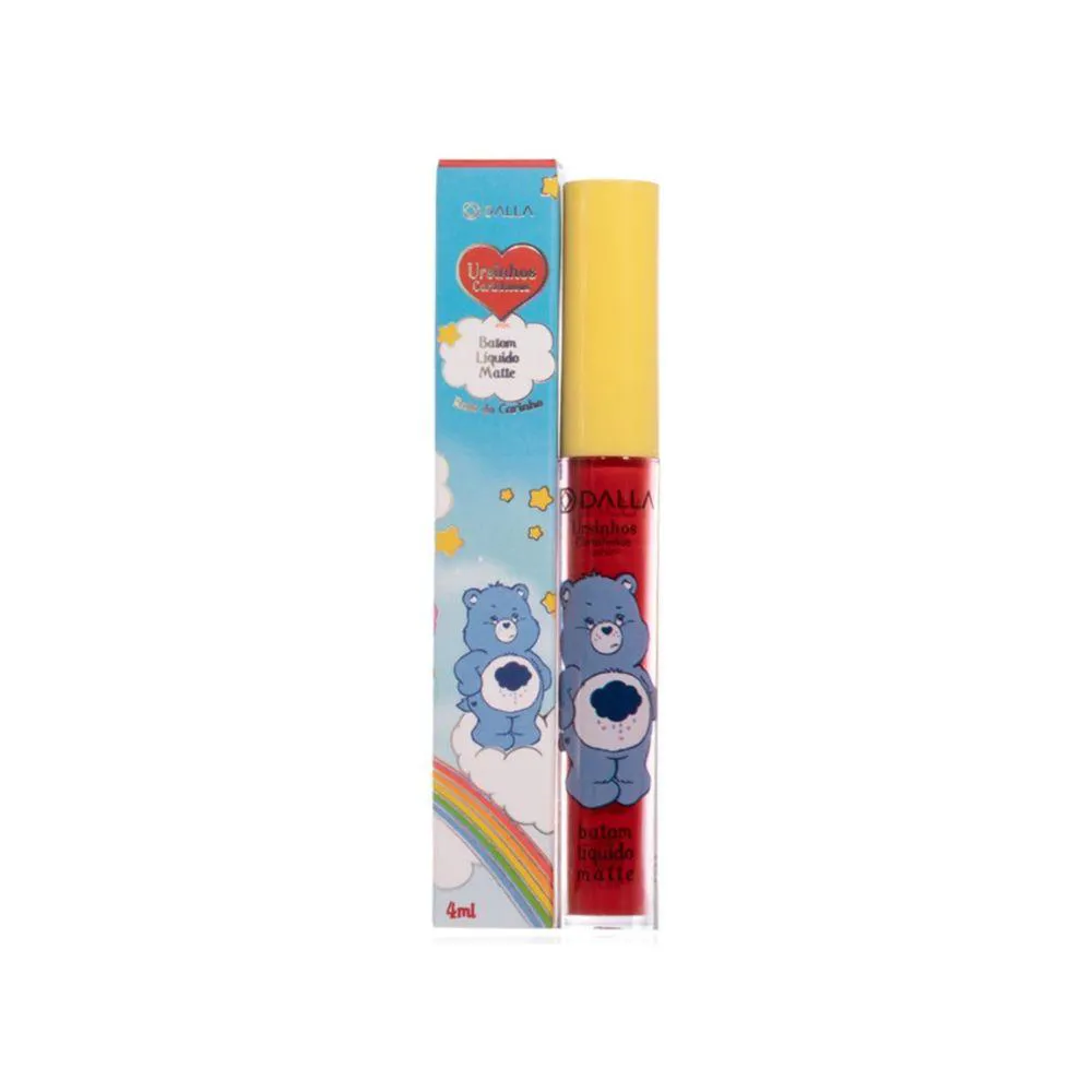 BATOM LíQUIDO DALLA MATTE COR 01 BASIQUINHA  URSINHOS CARINHOSOS 4ML