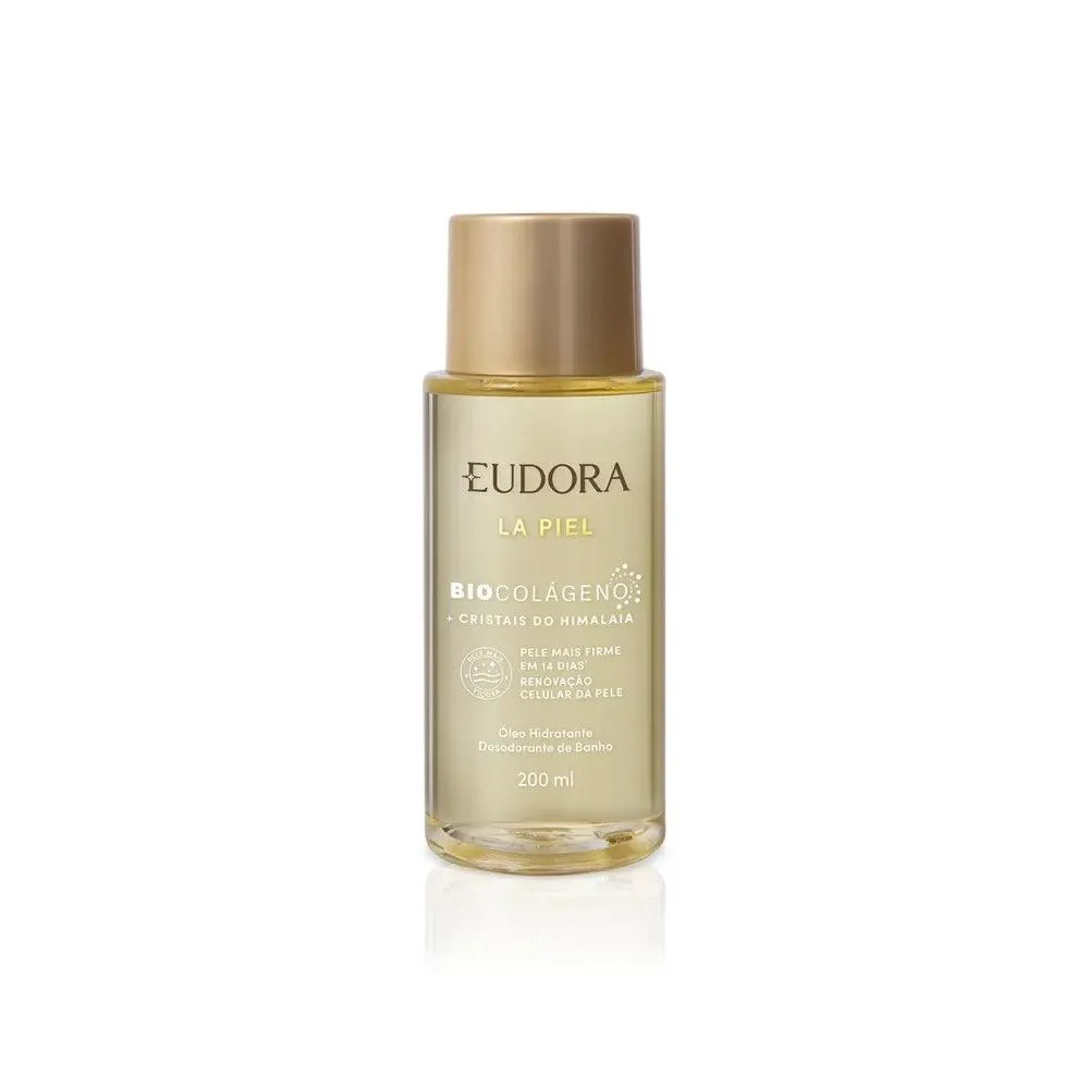 ÓLEO HIDRATANTE CORPORAL EUDORA LA PIEL CRISTAIS HIMALAIA 200ML