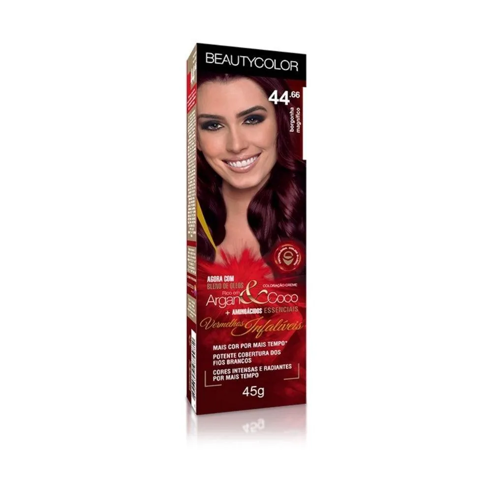TINTURA BEAUTY COLOR 44.66 BORGONHA MAGNíFICO