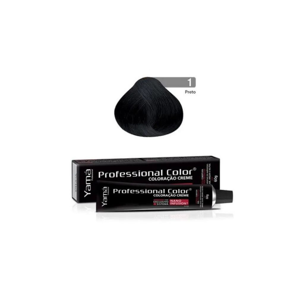 TINTURA YAMA NANO INFUSION 1.0 PRETO