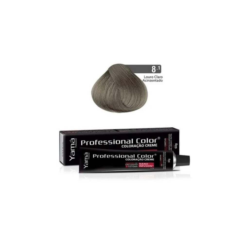 TINTURA YAMA NANO INFUSION 8.1 LOURO CLARO ACINZENTADO