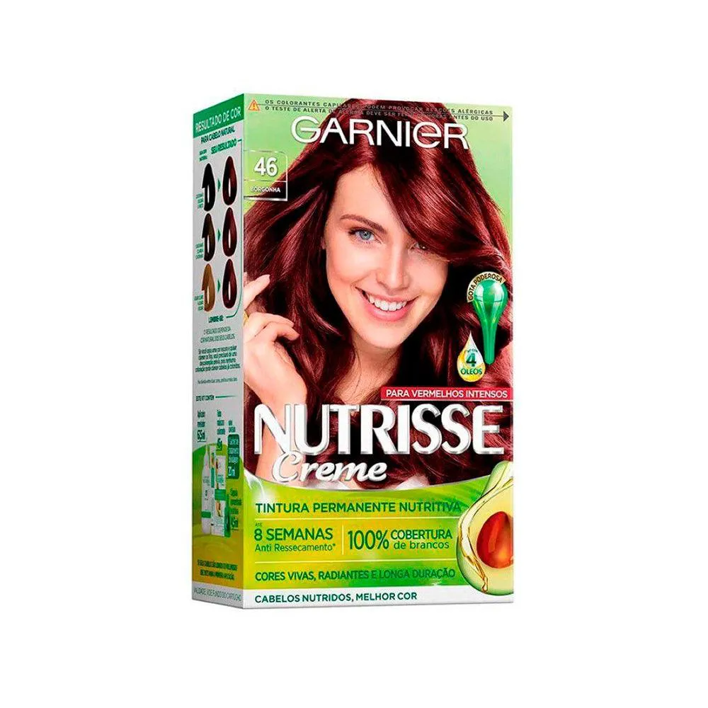 TINTURA NUTRISSE 46 CASTANHO VERMELHO