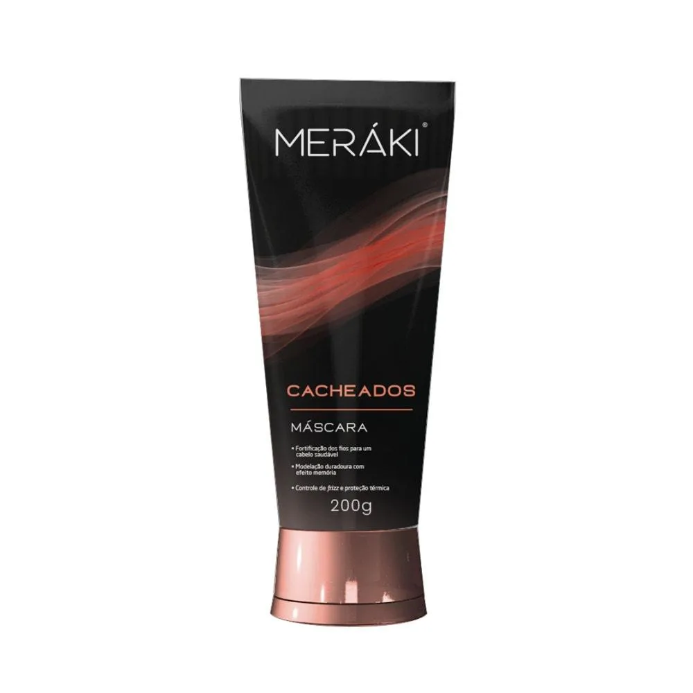 KIT MERáKI CACHEADOS (SHAMPOO, CONDICIONADOR E MáSCARA)