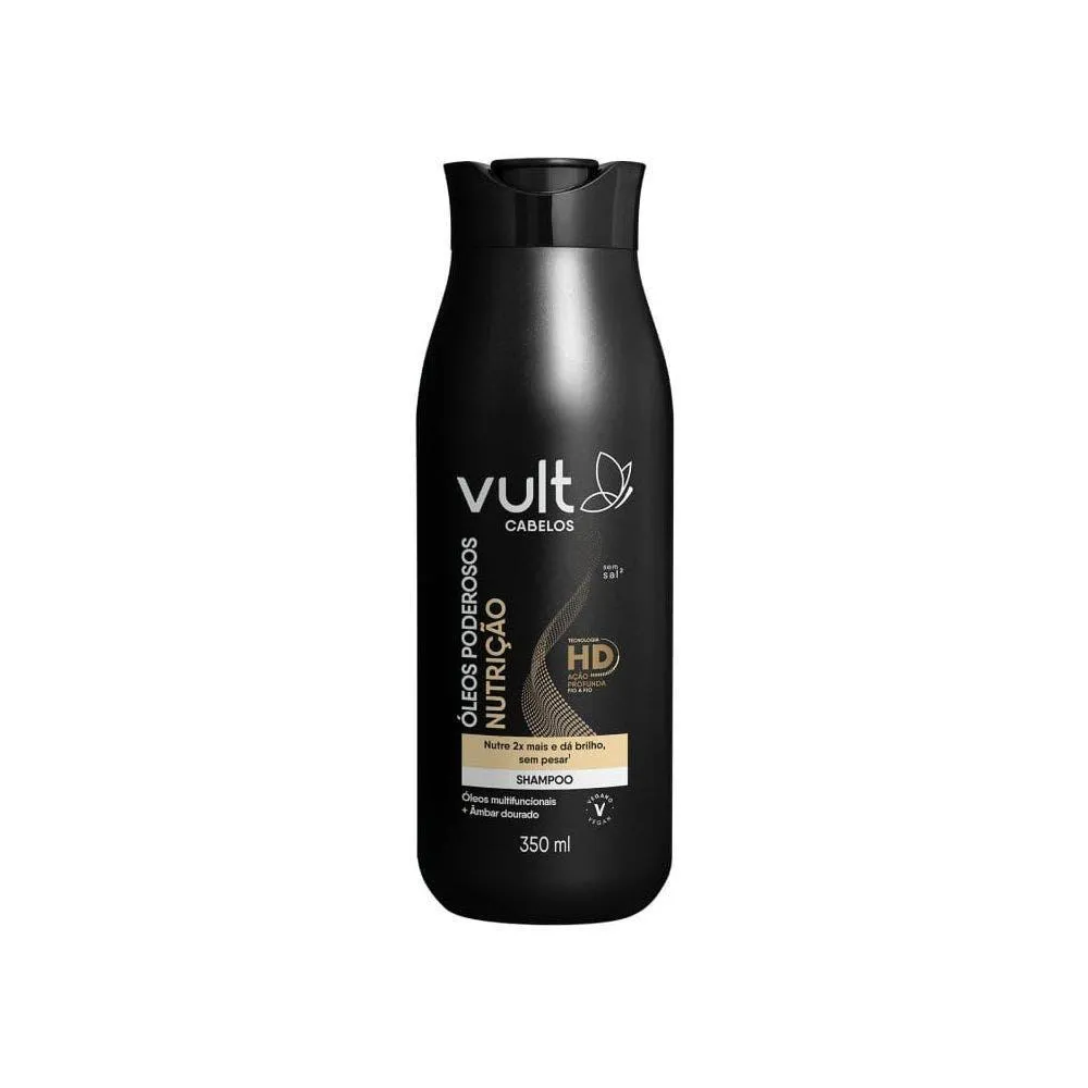 Shampoo Vult Óleos Poderosos Nutrição 350ml