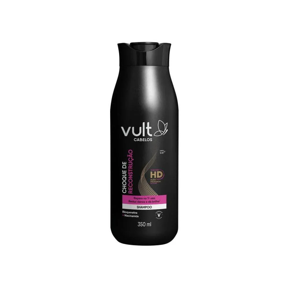 SHAMPOO VULT CHOQUE DE RECONSTRUçãO 350ML