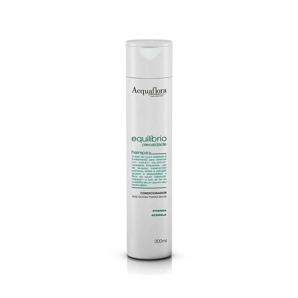CONDICIONADOR ACQUAFLORA EQUILíBRIO OLEOSIDADE SECO E DANICADO 300ML