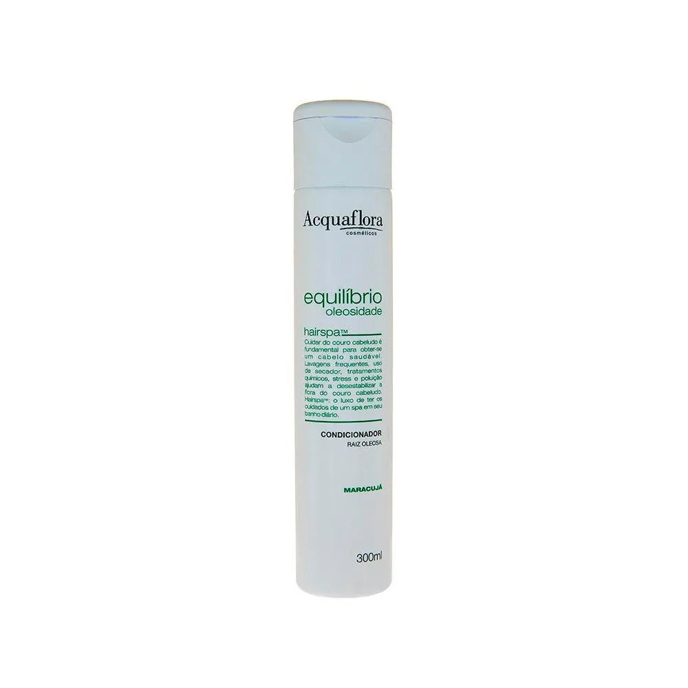 CONDICIONADOR ACQUAFLORA EQUILíBRIO ÓLEOS NORMAL E MISTO 300ML