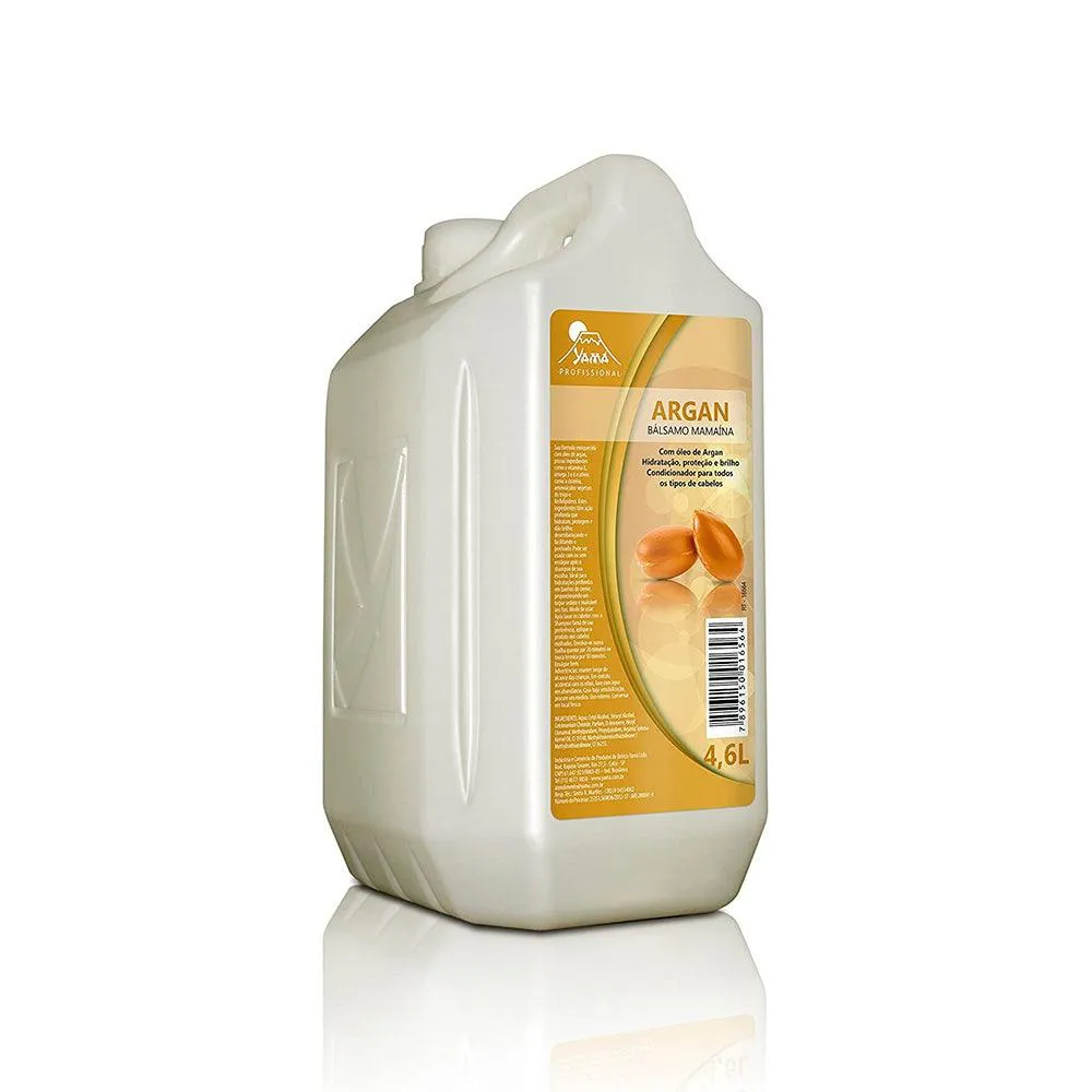 Condicionador Yamá Bálsamo Argan Hidratação Profunda 4.6L