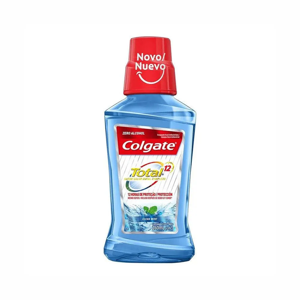 Enxaguante Bucal Colgate Total 12 Clean Mint 250ml 