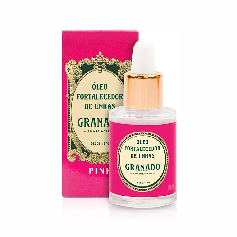 ÓLEO DE UNHAS FORTALECEDOR GRANADO PINK 10ML