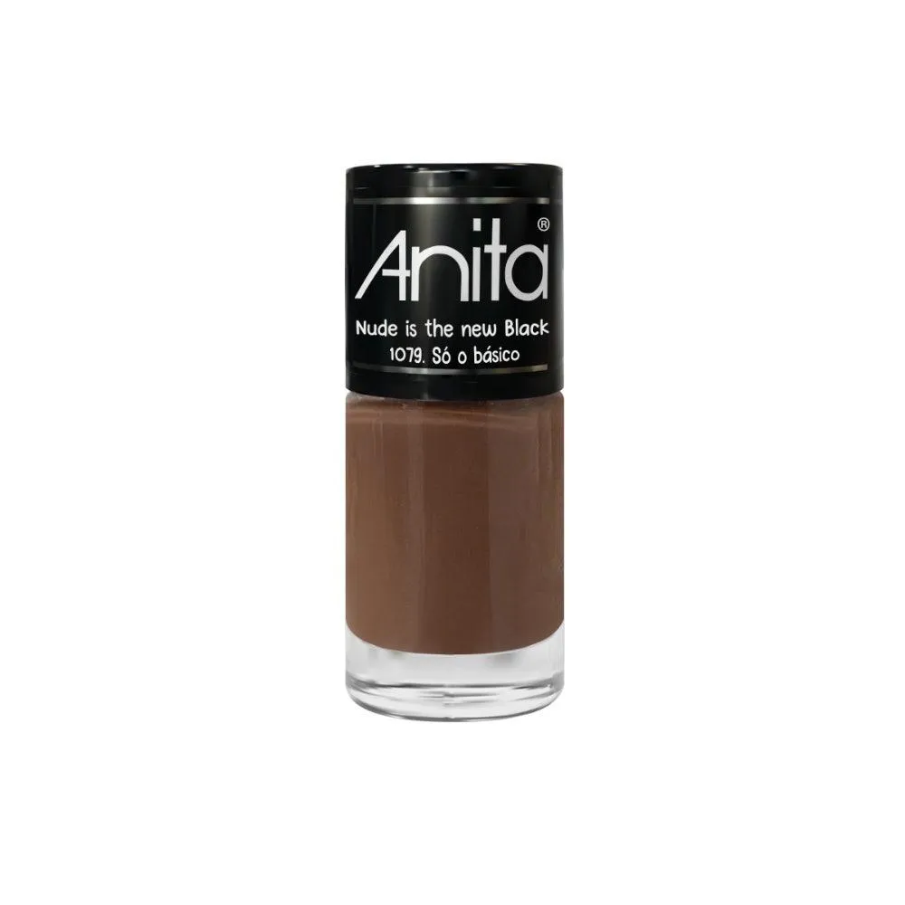ESMALTE ANITA NUDE IS THE NEW BLACK Só O BáSICO