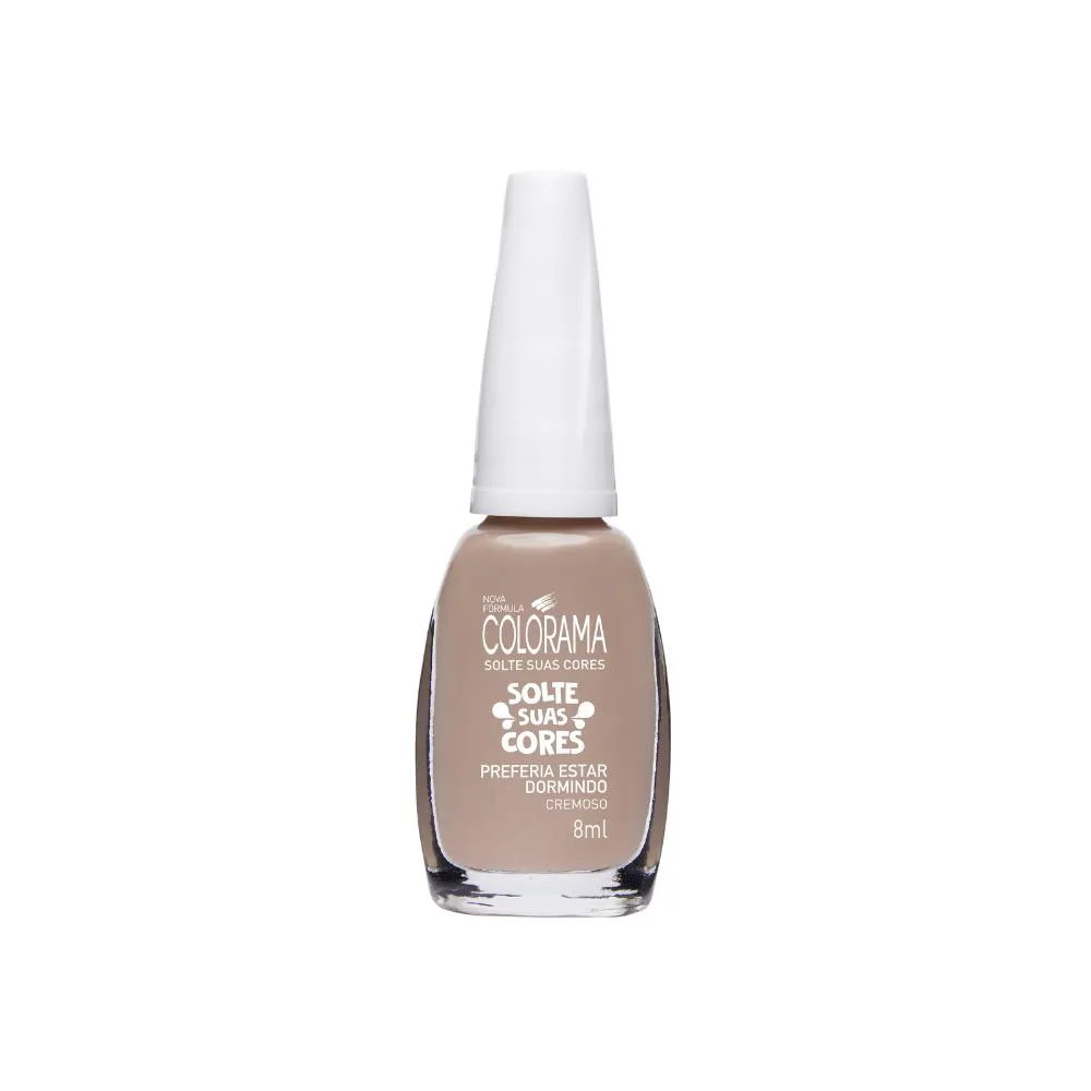 ESMALTE  COLORAMA SOLTE SUAS CORES PREFERIA ESTAR DORMINDO