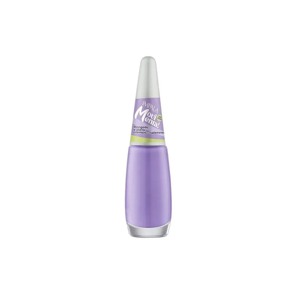 ESMALTE IMPALA CREMOSO MOVIMENTA ALONGADA E PLENA 7,5ML