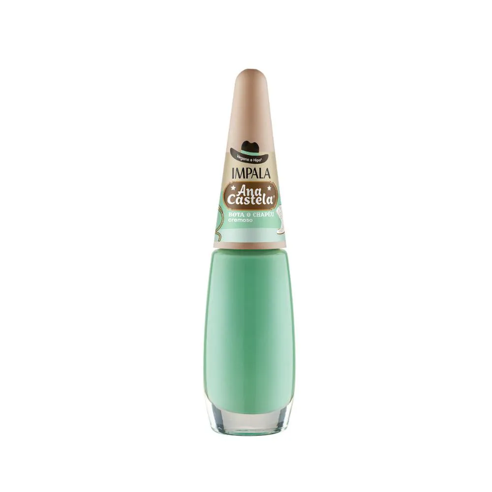 ESMALTE IMPALA CREMOSO ANA CASTELA BOTA O CHAPéU
