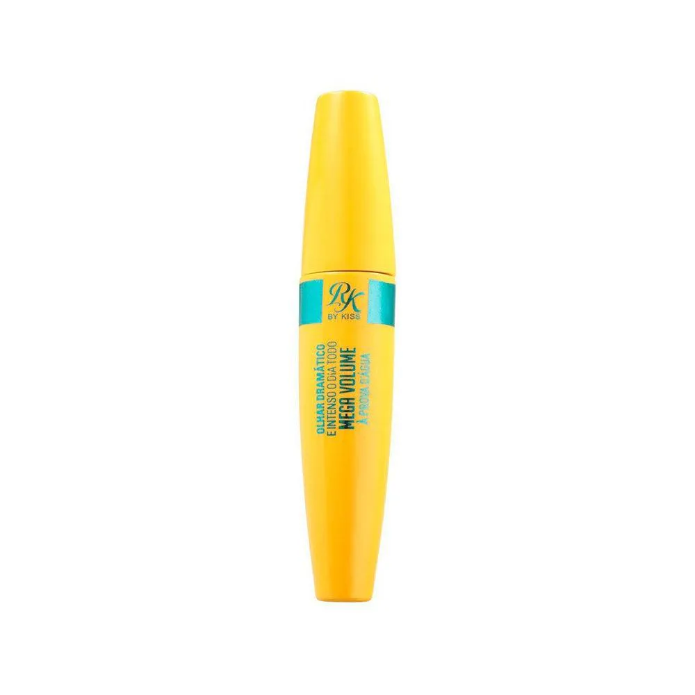 MáSCARA DE CíLIOS KISS MEGA VOLUME PROVA D´áGUA