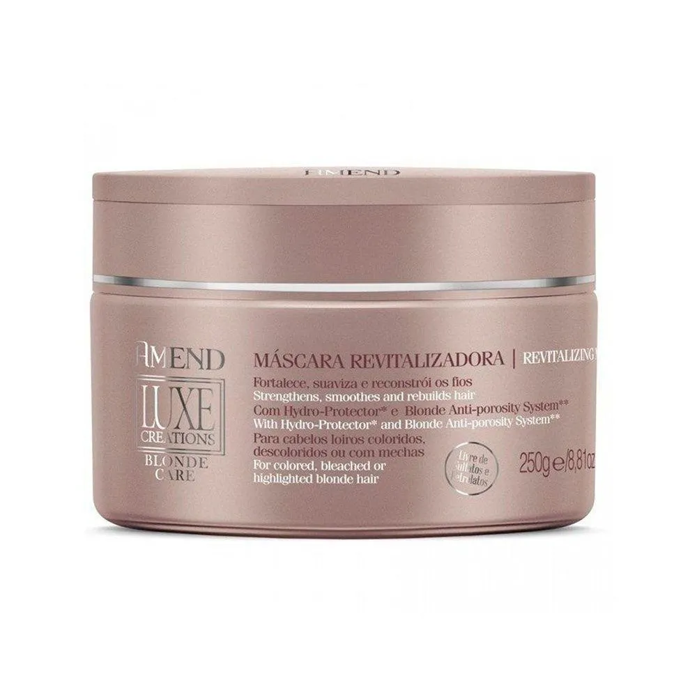 MáSCARA DE TRATAMENTO AMEND BLOND CARE 250G