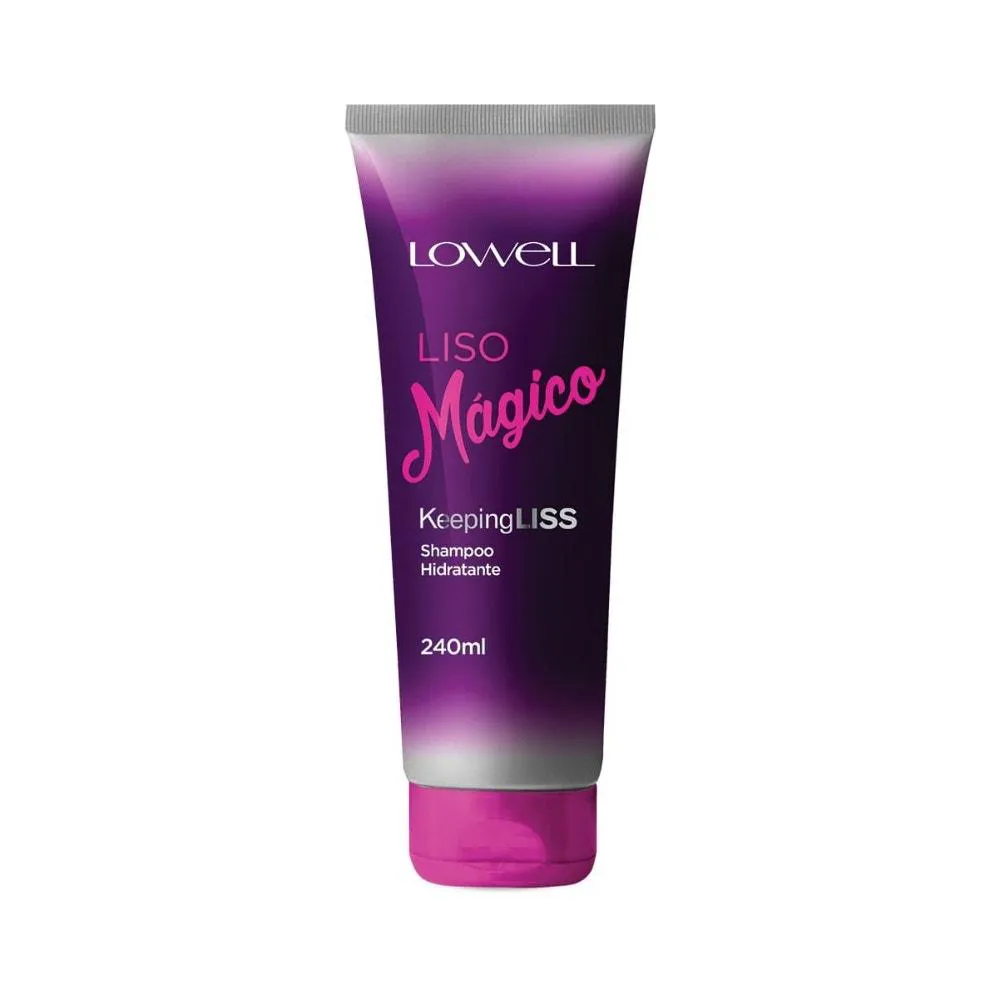SHAMPOO LOWELL KEEPING LISS LISO MáGICO 240ML