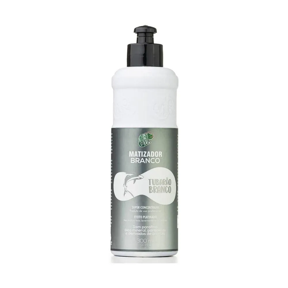 MáSCARA DE TRATAMENTO KAMALEãO COLOR MATIZADORA TUBARãO BRANCO 300ML