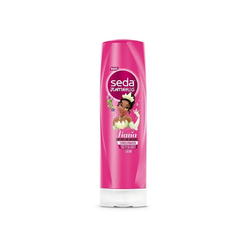 Condicionador Seda Juntinhos Tiana Crespos Encantados 300ml