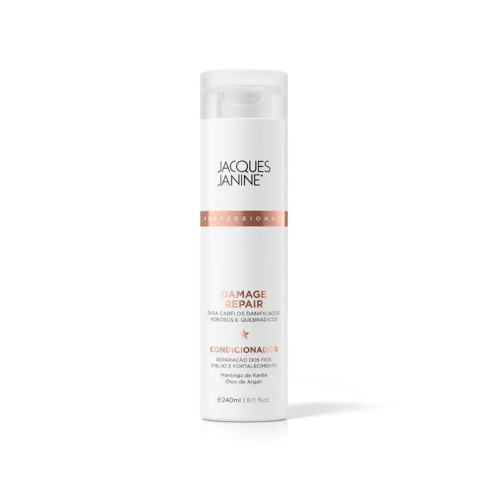 Condicionador Jacques Janine Reparação Danos Hidratação Profunda 240ml
