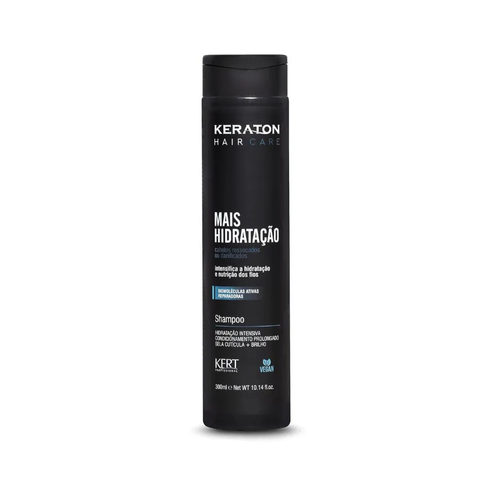 Shampoo Vegano Keraton Mais Hidratação 300ml