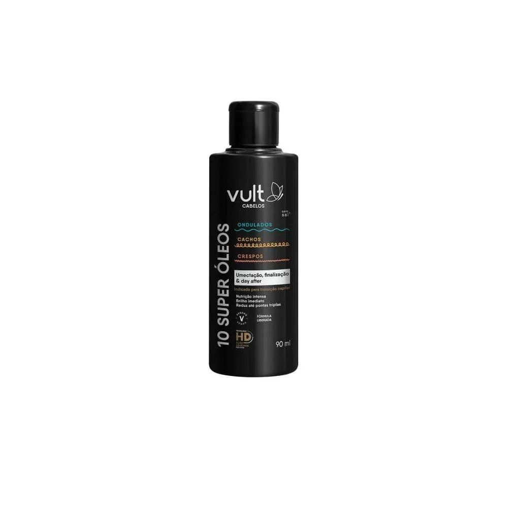 ÓLEO CAPILAR VULT CABELOS 10 SUPER 90ML
