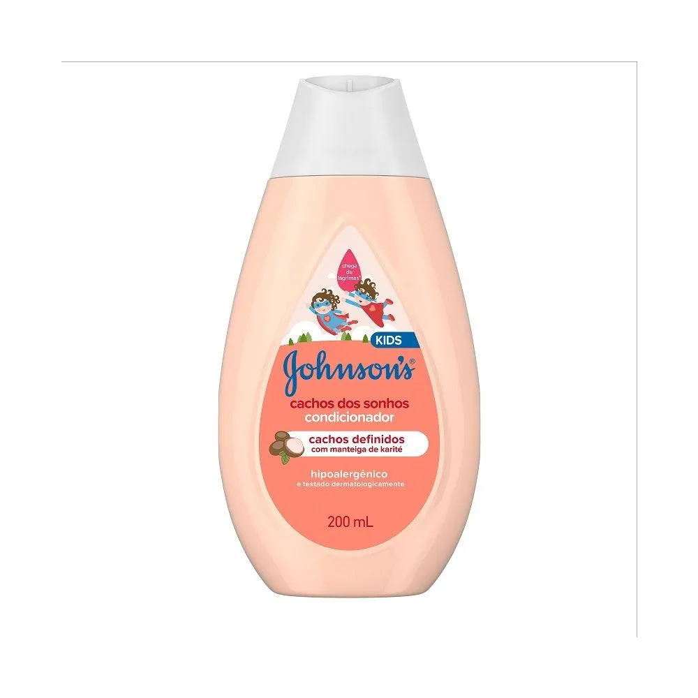 CONDICIONADOR INFANTIL JOHNSON CACHEADOS 200ML