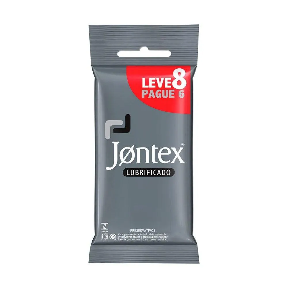 PRESERVATIVO JONTEX LUBRIFICADO LV8 PG6