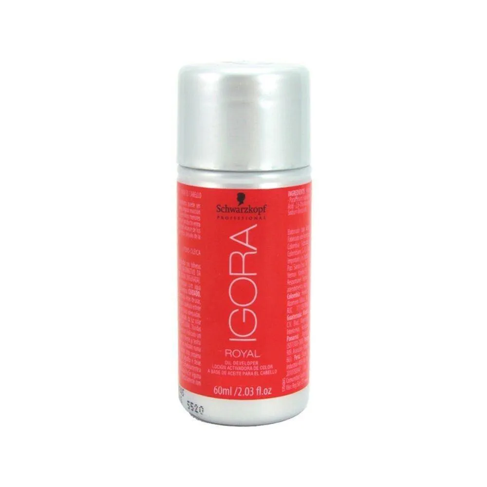 ÁGUA OXIGENADA IGORA ROYAL 10 VOLUMES 60ML