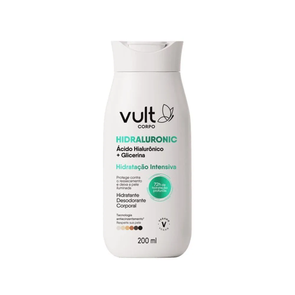 LOçãO HIDRATANTE CORPO VULT GLICERINA 350ML