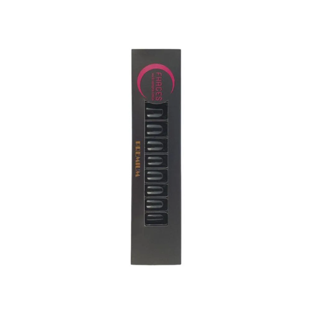 UNHAS FHACES LINHA PREMIUM CLáSSICA PRETA