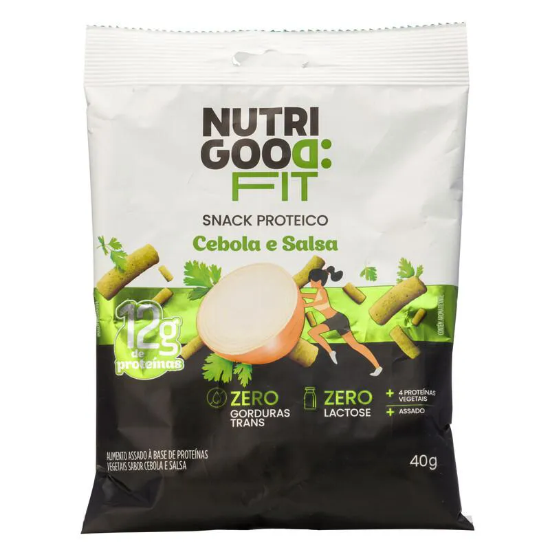 Snack Proteico Nutrigood Cebola e Salsa 40g