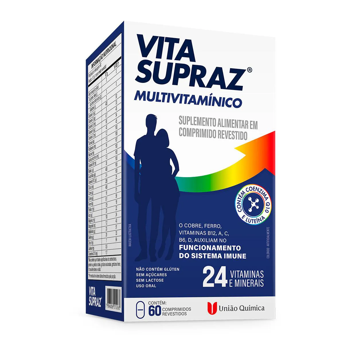 Suplemento Vitamínico Mineral Vita SuprAZ Mulher com 60 comprimidos ...