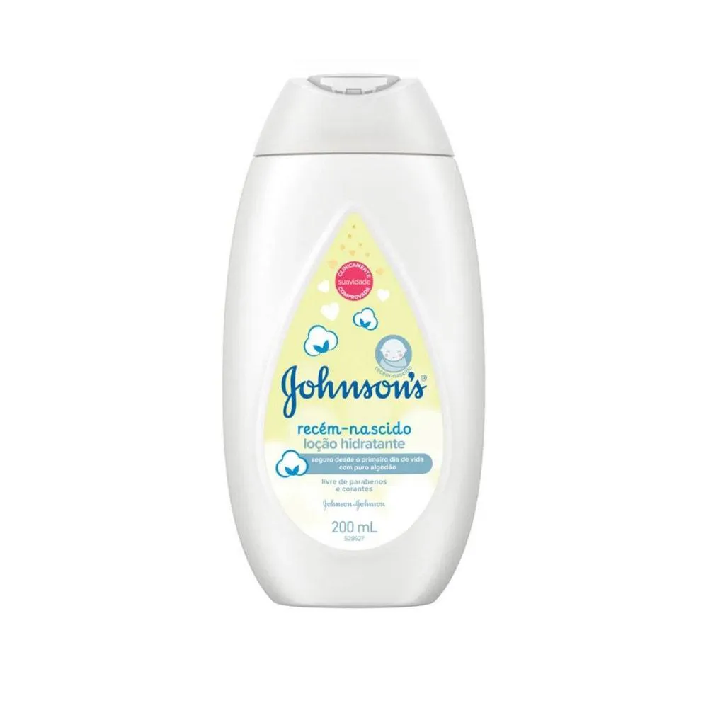 LOçãO HIDRATANTE INFANTIL JOHNSON'S RECéM NASCIDO 200ML