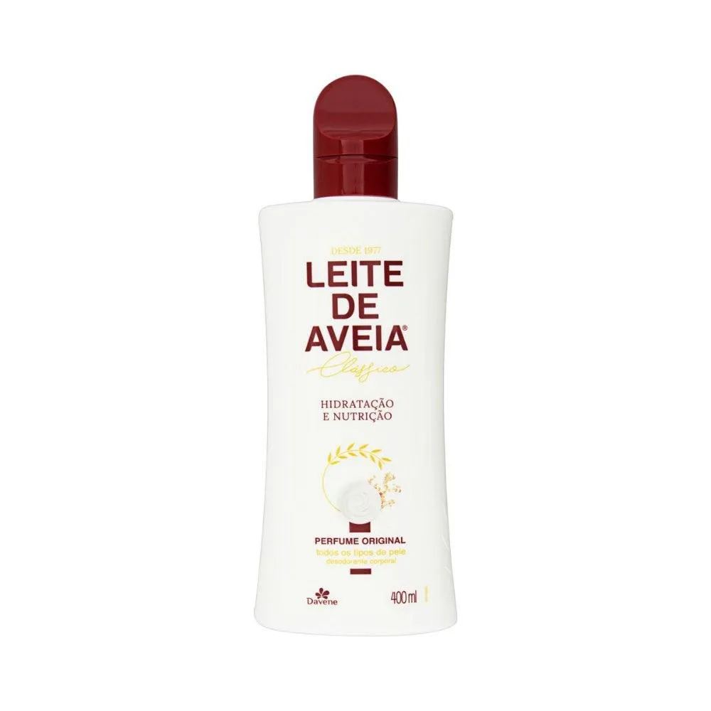 LOçãO HIDRATANTE LEITE DE AVEIA DAVENE 400ML