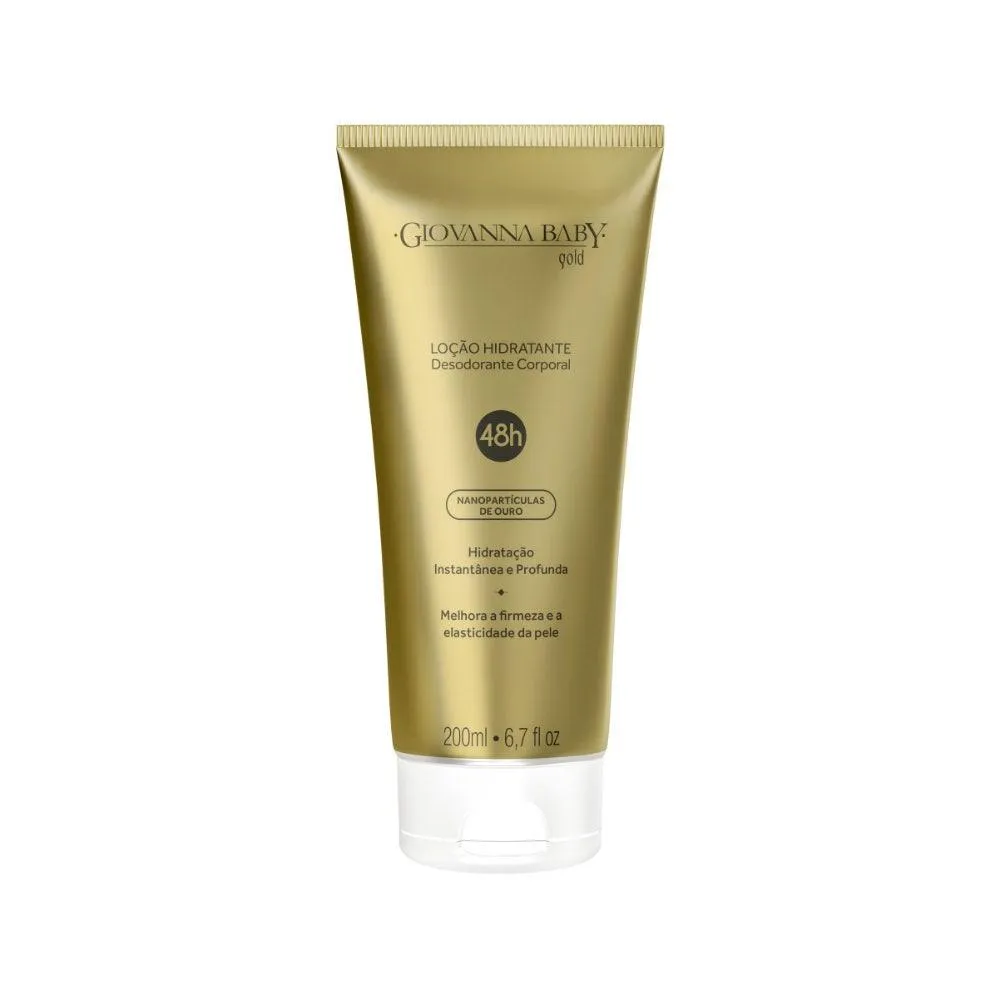 LOçãO HIDRATANTE GIOVANNA BABY GOLD 200ML