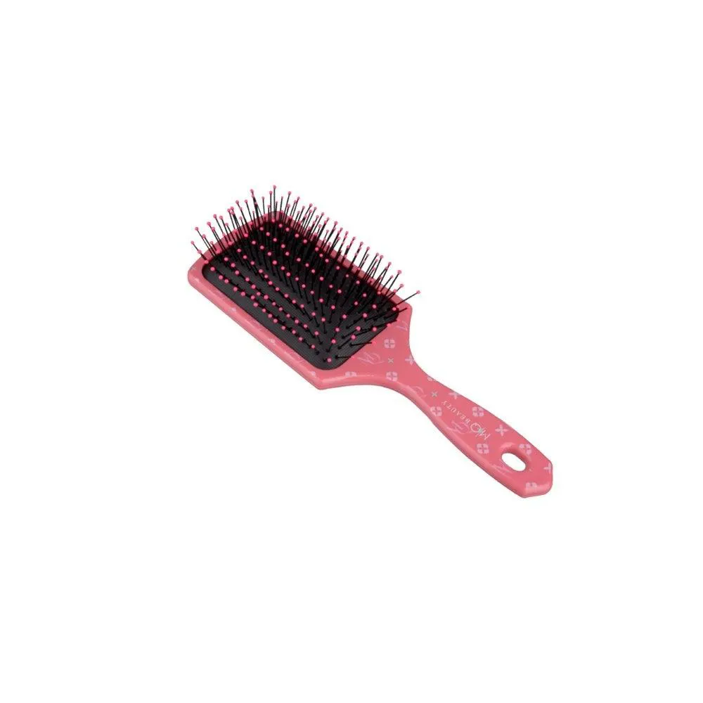 ESCOVA DE CABELO MQ BEAUTY RAQUETE MéDIA FASHION PRINT ENGLISH ROSE 05.056