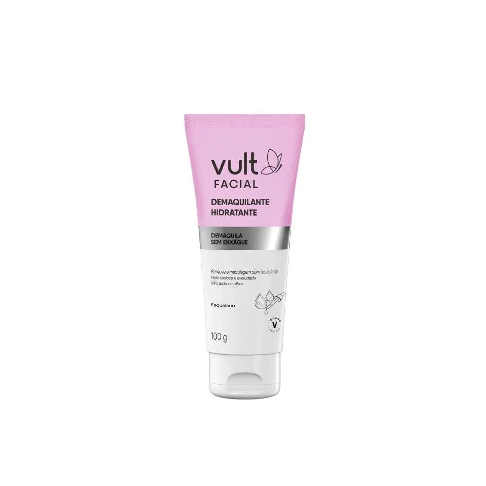 DEMAQUILANTE FACIAL VULT HIDRATANTE 100G