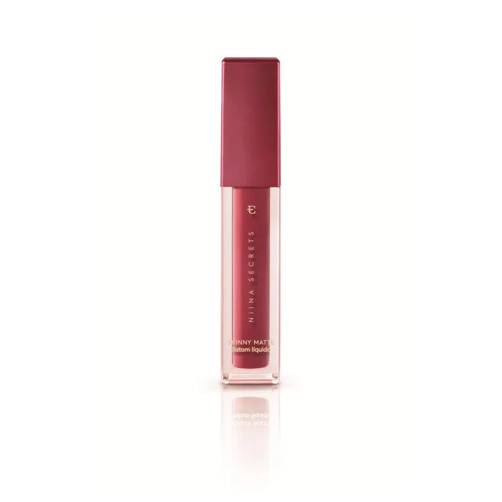 BATOM LíQUIDO NIINA SECRETS SKINNY MARSALA MAGNOLI