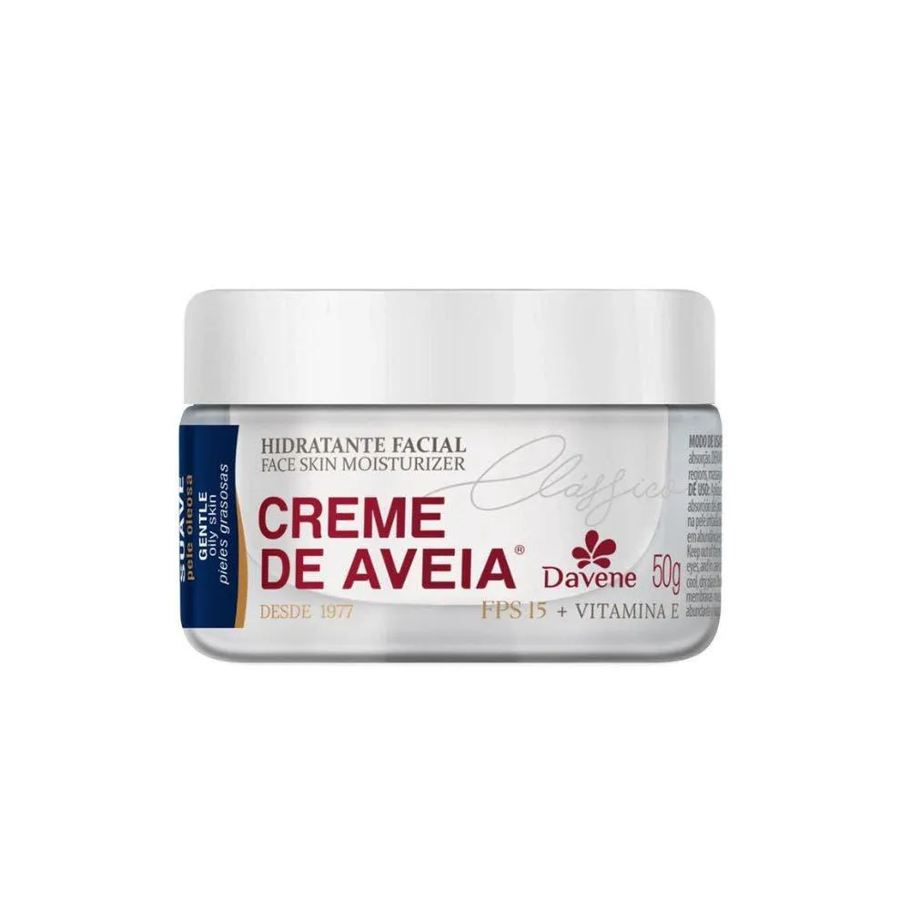 CREME FACIAL AVEIA DAVENE SUAVE FPS15 50G