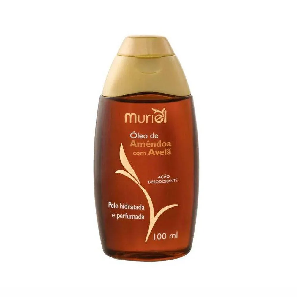 ÓLEO CORPORAL MURIEL AMêNDOAS COM AVELã 100ML