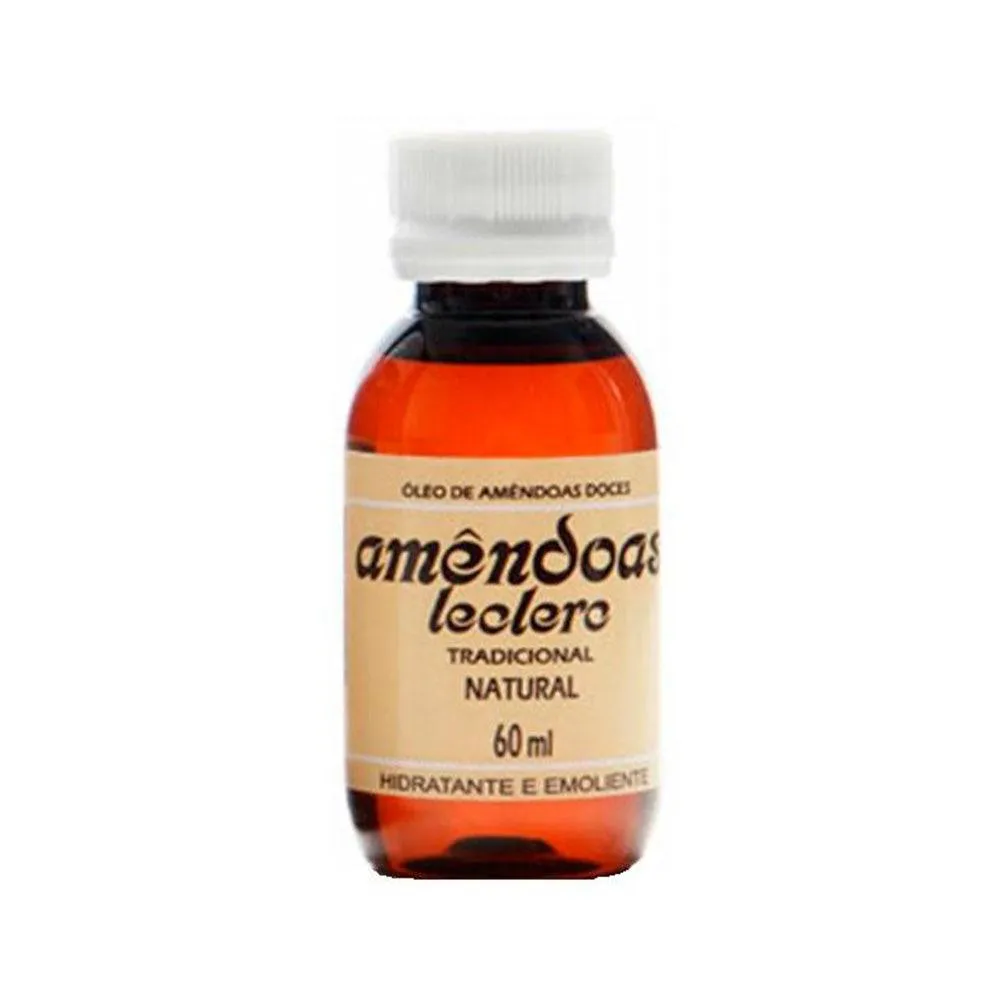 ÓLEO DE AMêNDOAS LECLERC 60ML