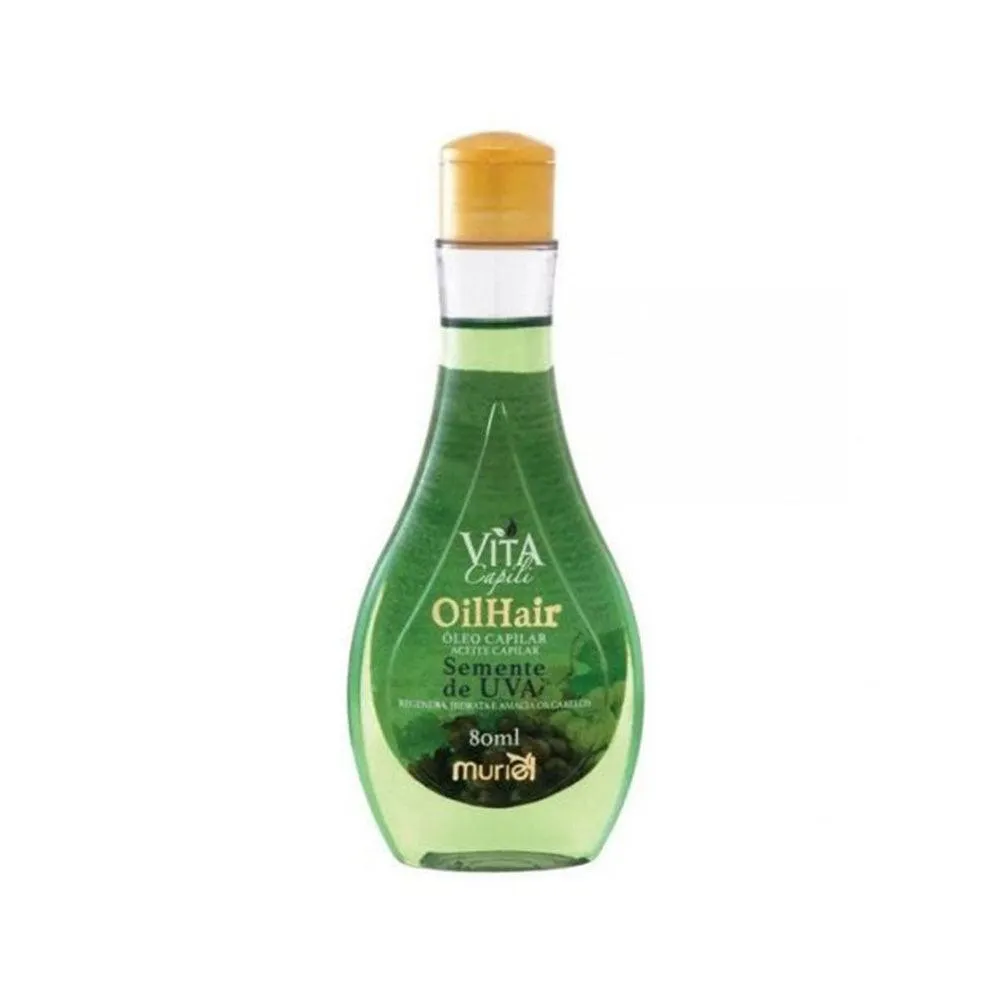 ÓLEO MINERAL VITA CAPILI SEMENTE DE UVA 80ML